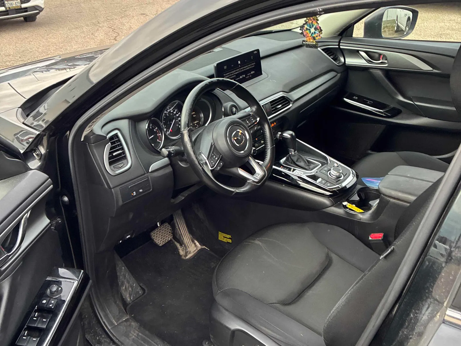 Interior driver side