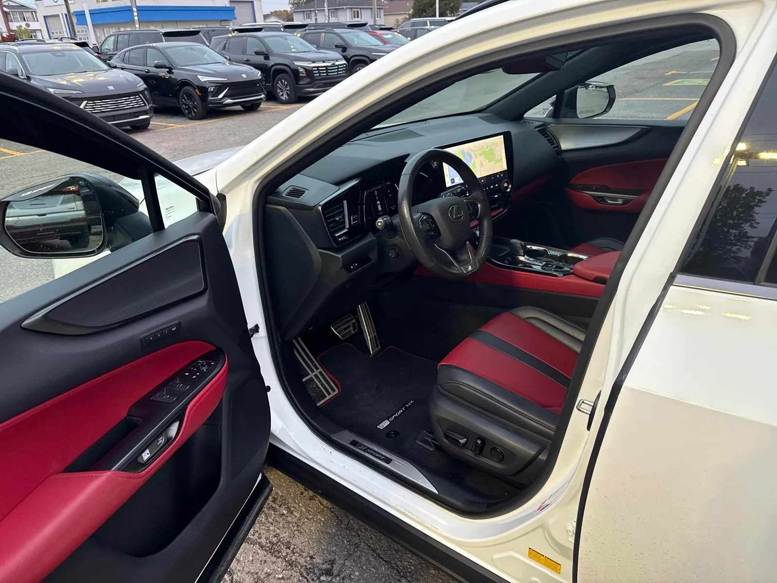 Interior driver side