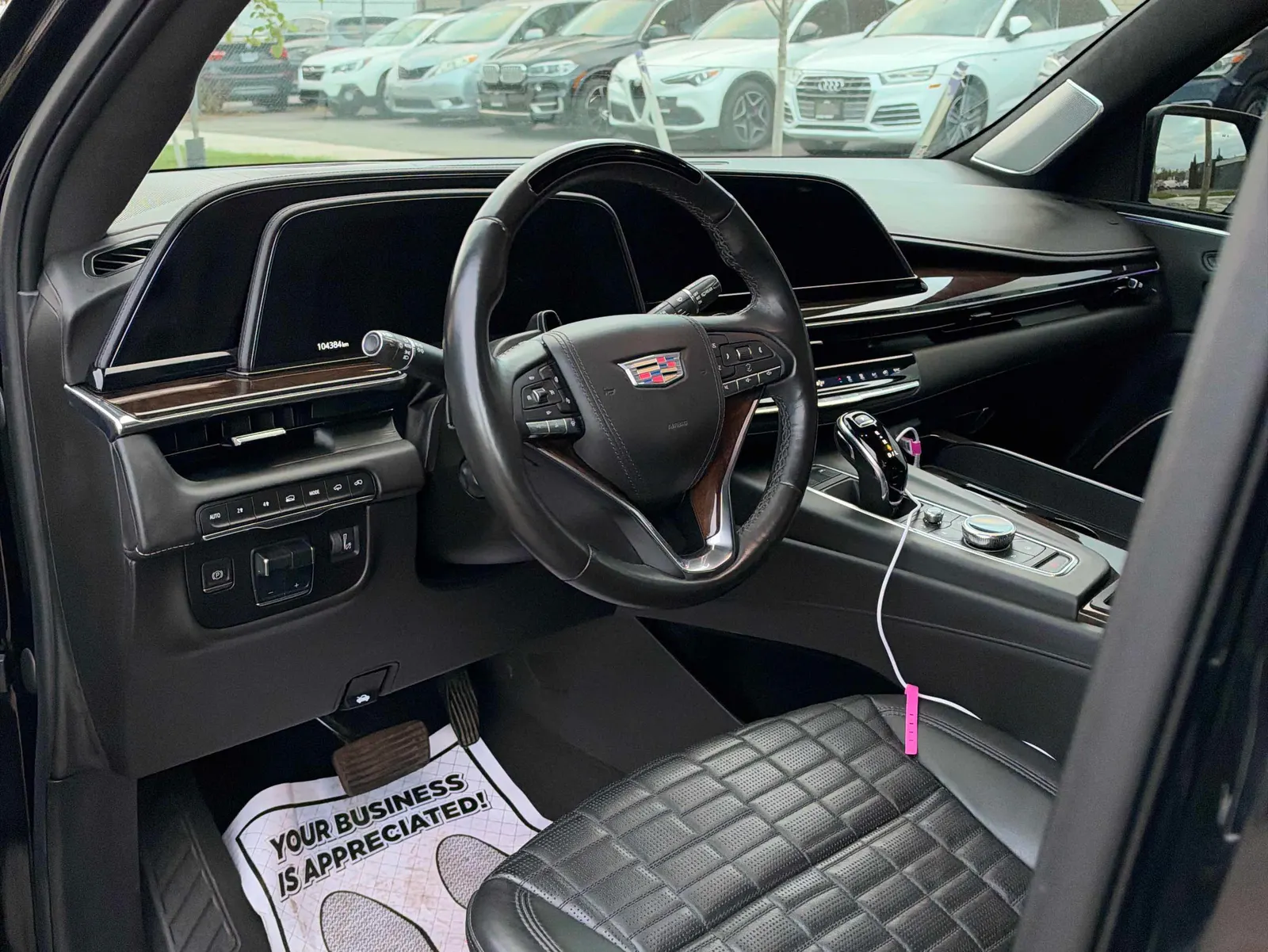 Interior driver side