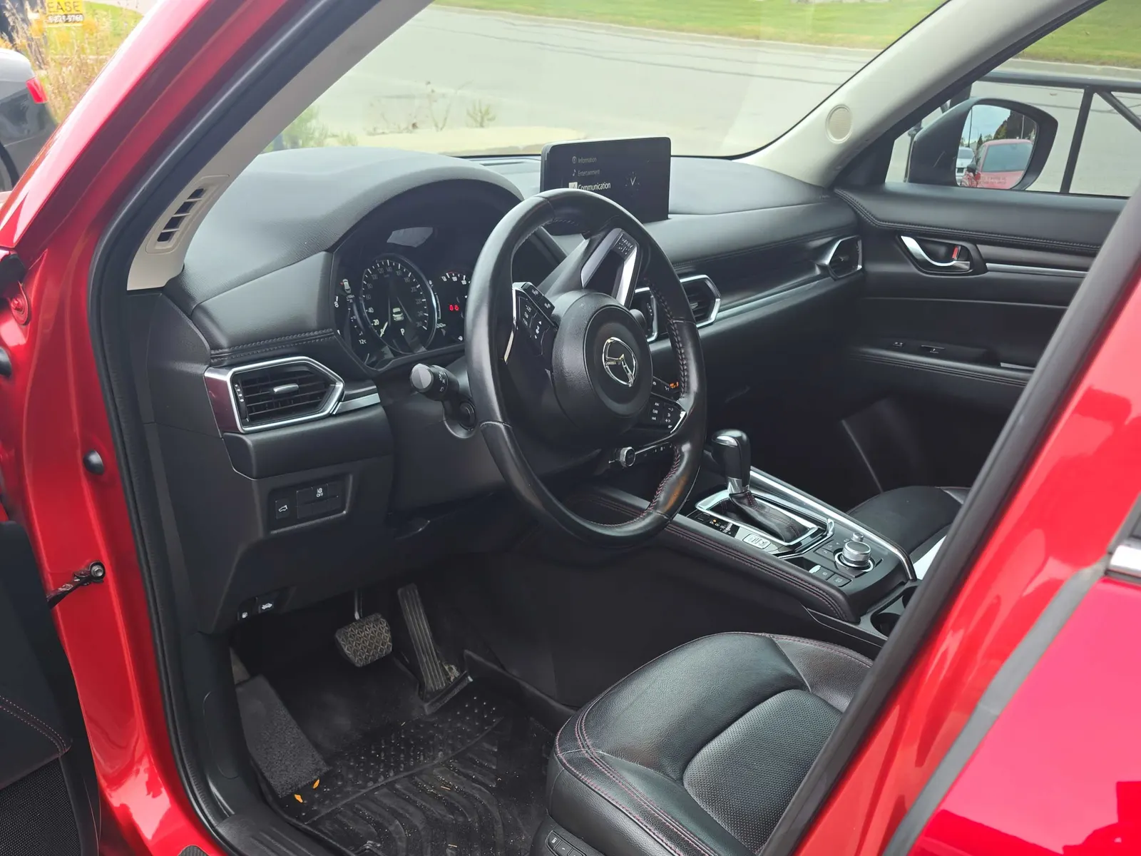 Interior driver side