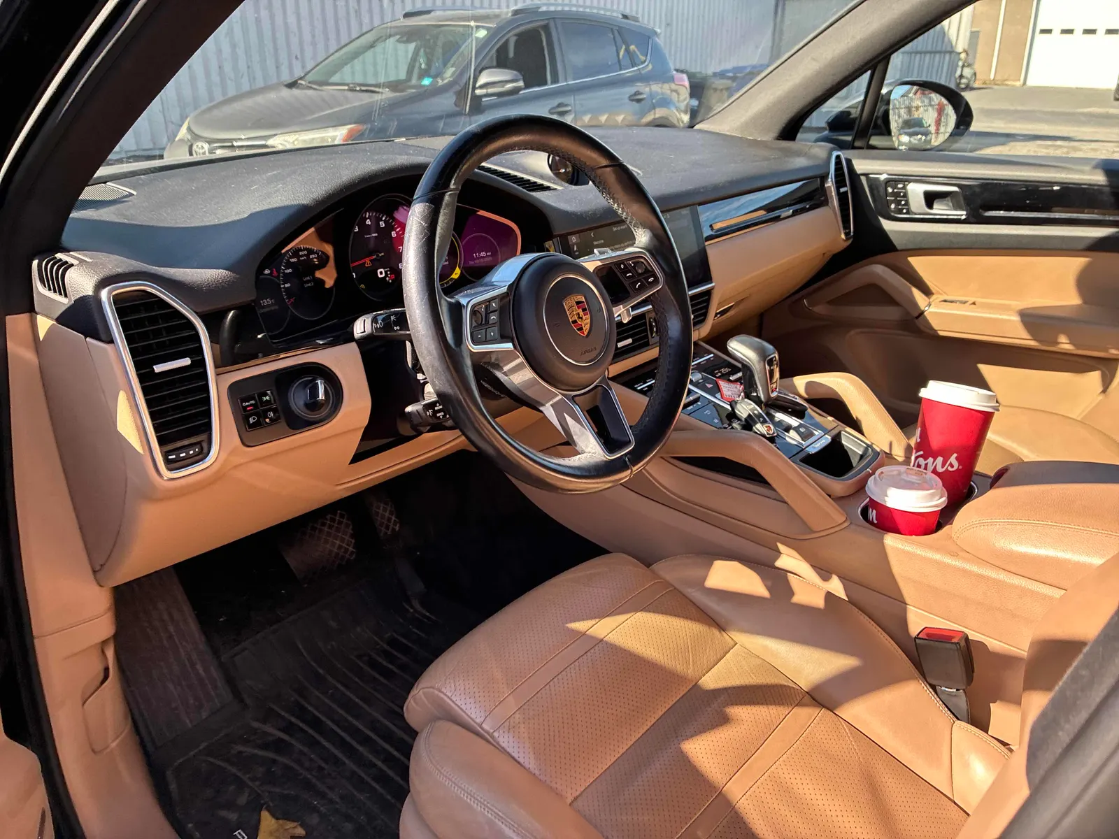 Interior driver side