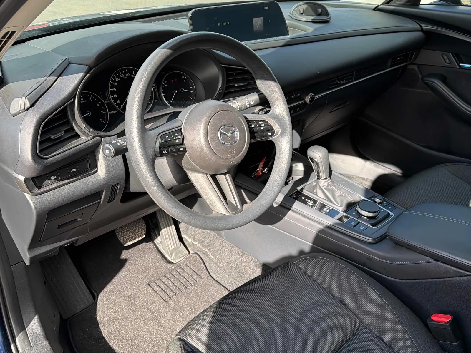 Interior driver side