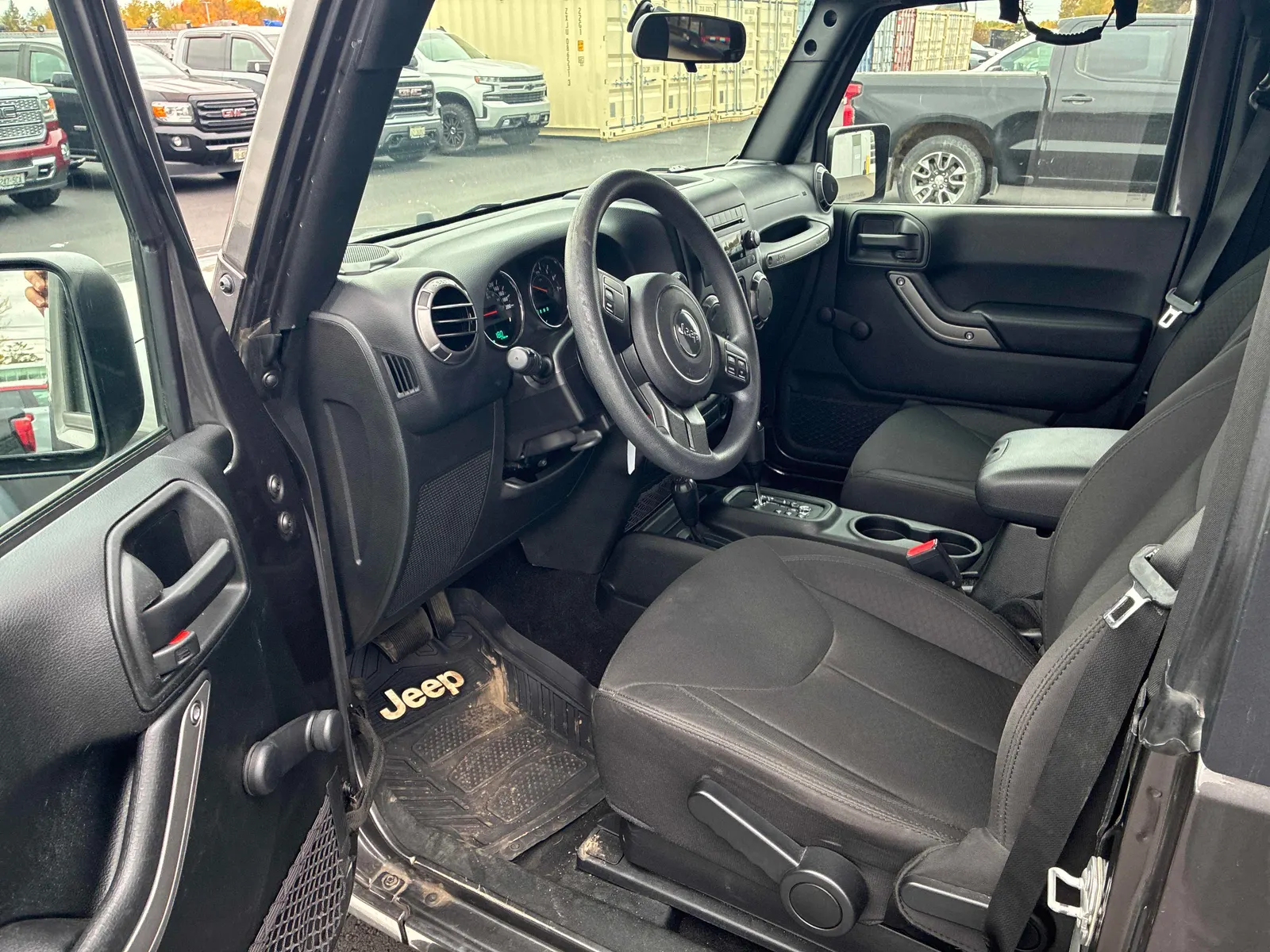 Interior driver side