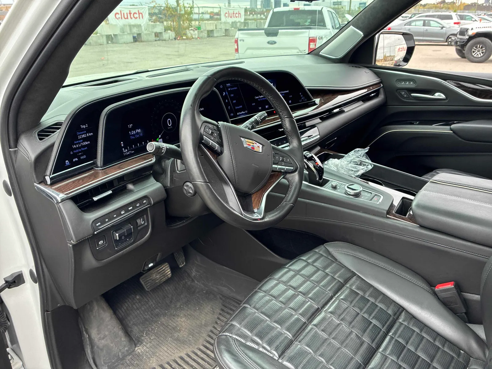 Interior driver side