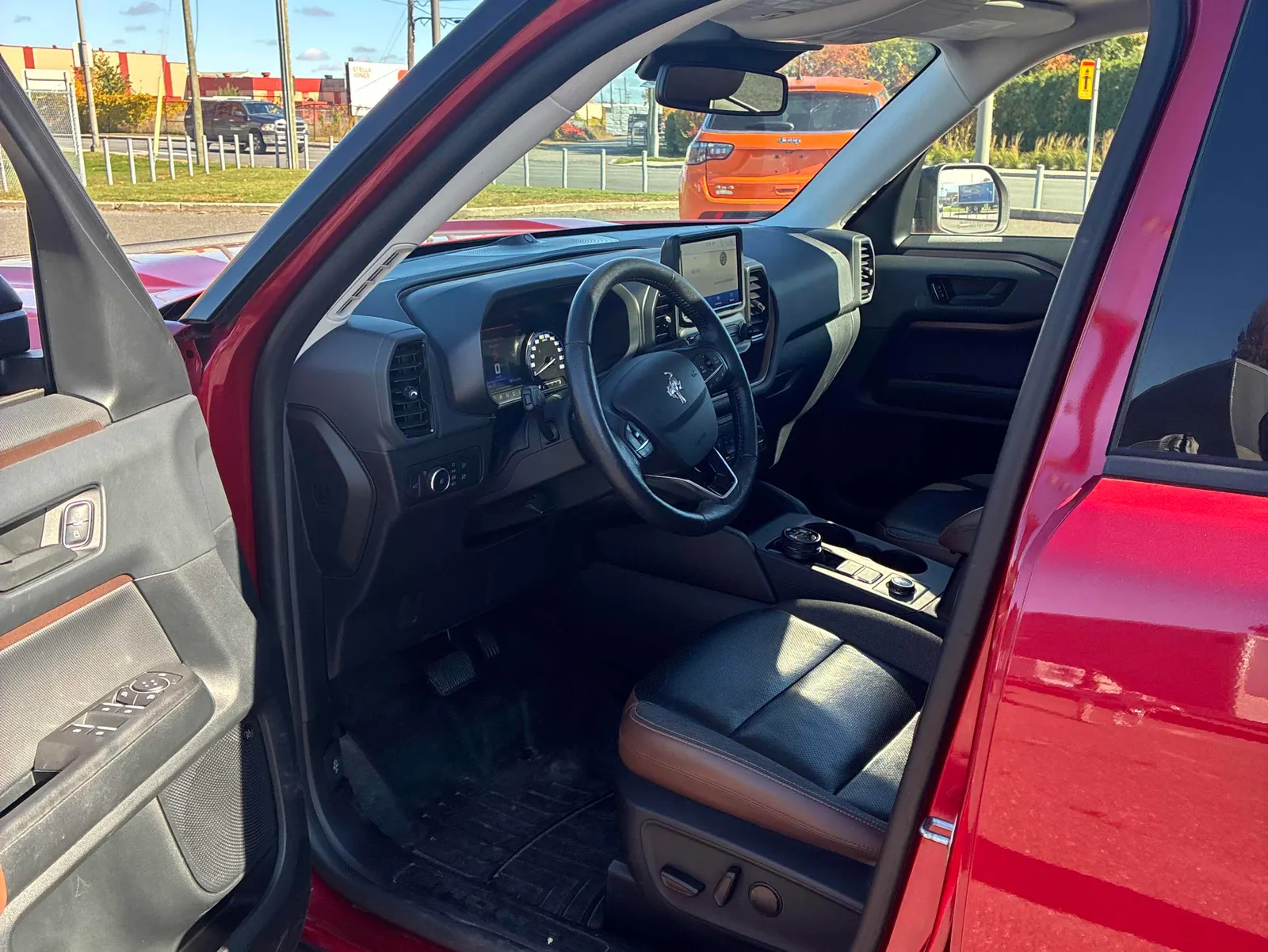 Interior driver side