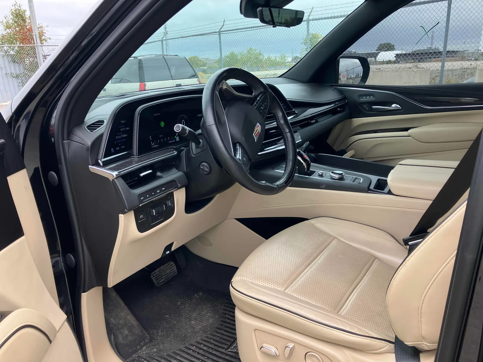 Interior driver side