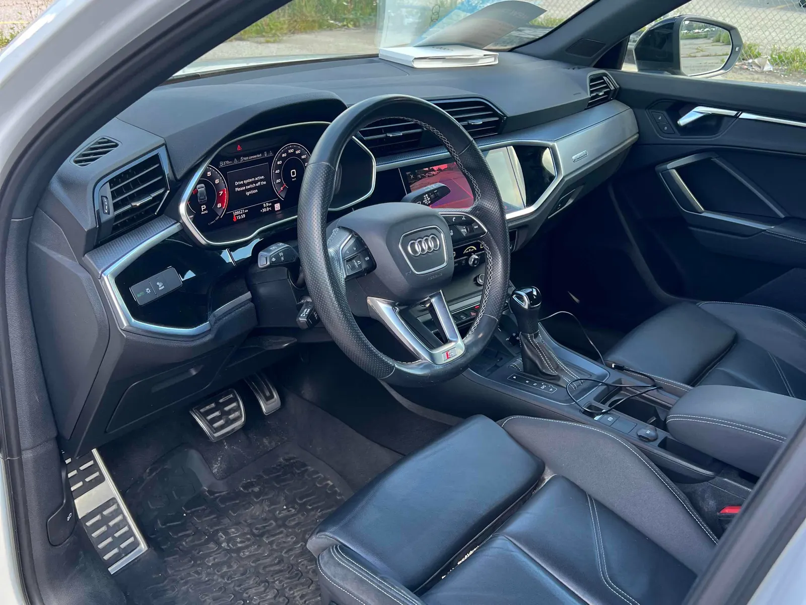 Interior driver side