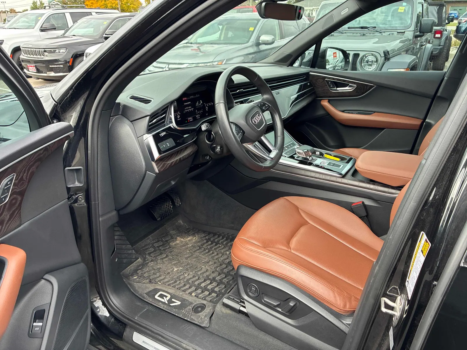 Interior driver side