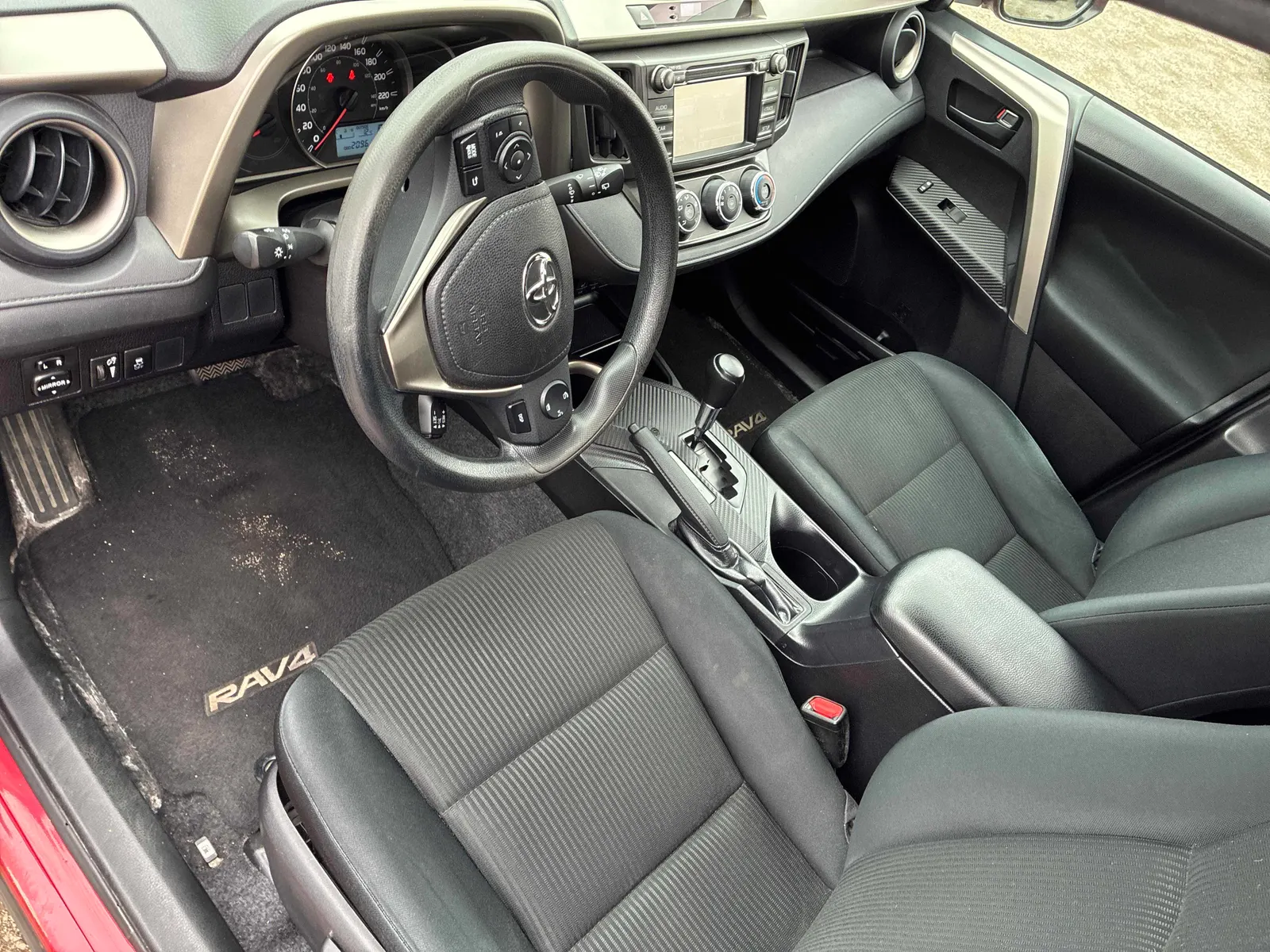 Interior driver side