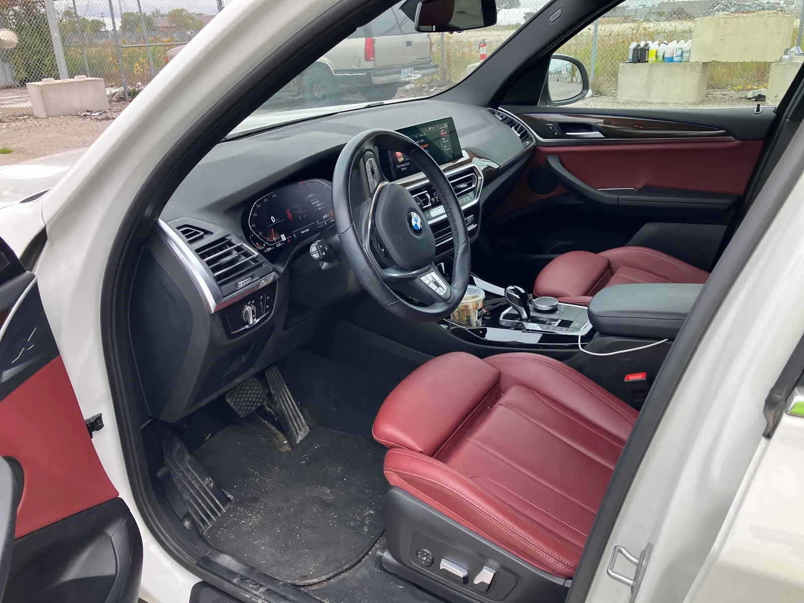 Interior driver side