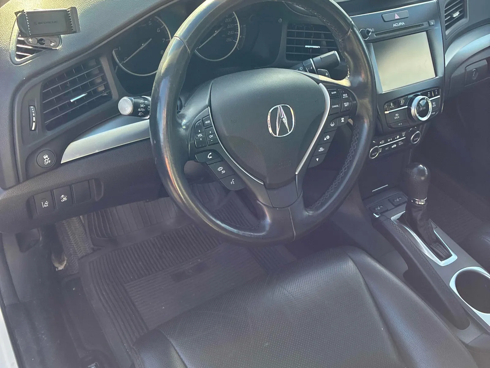 Interior driver side