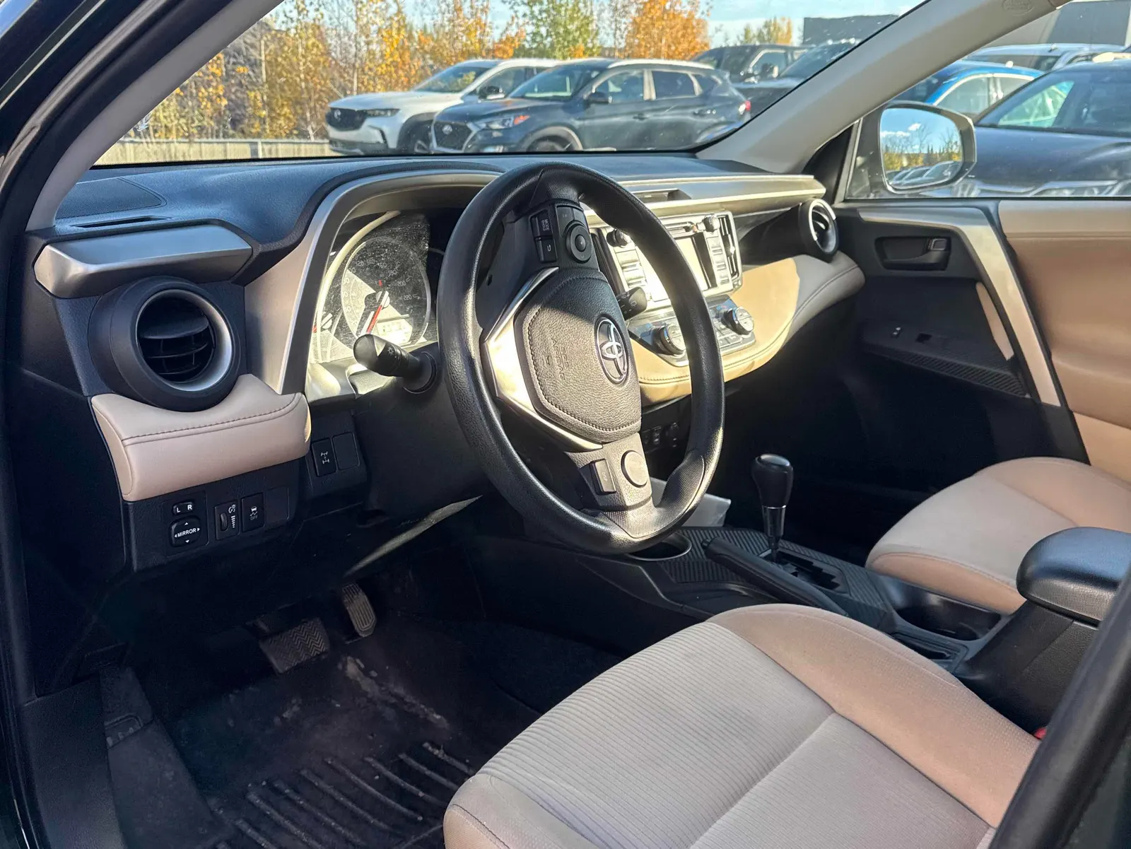 Interior driver side