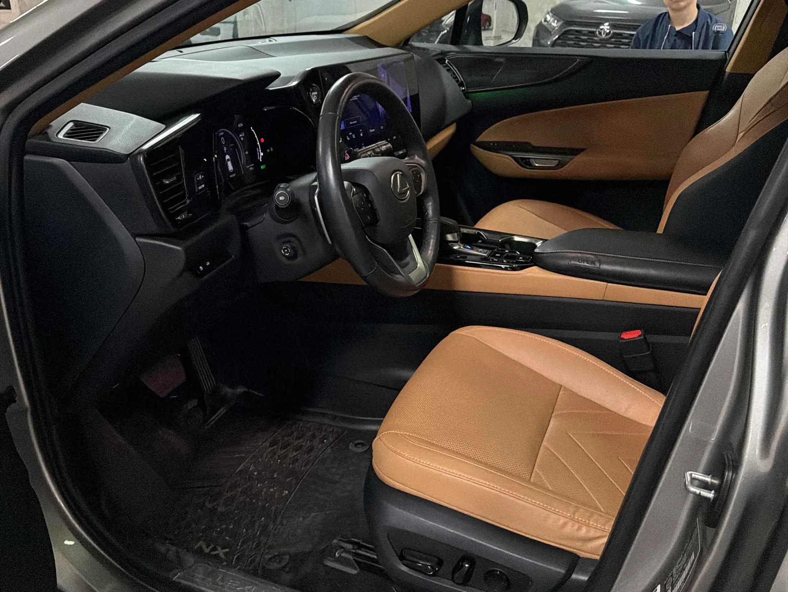 Interior driver side