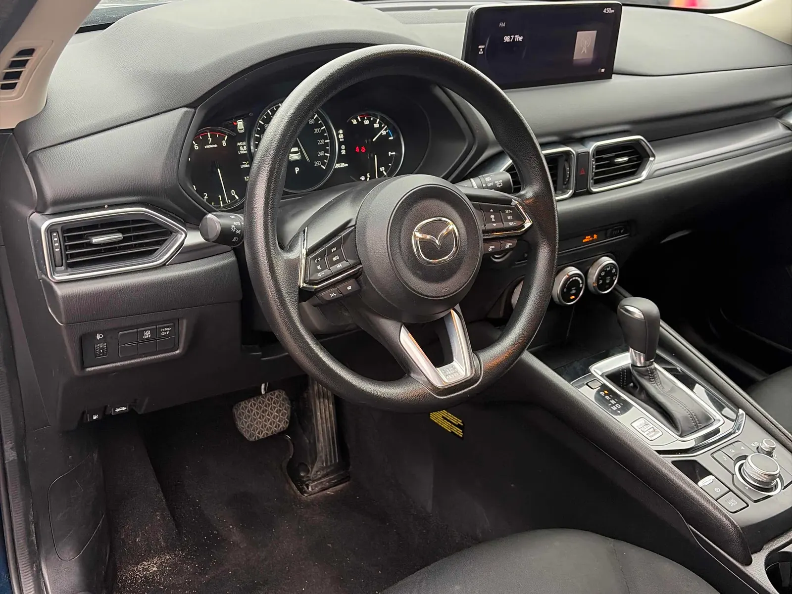 Interior driver side