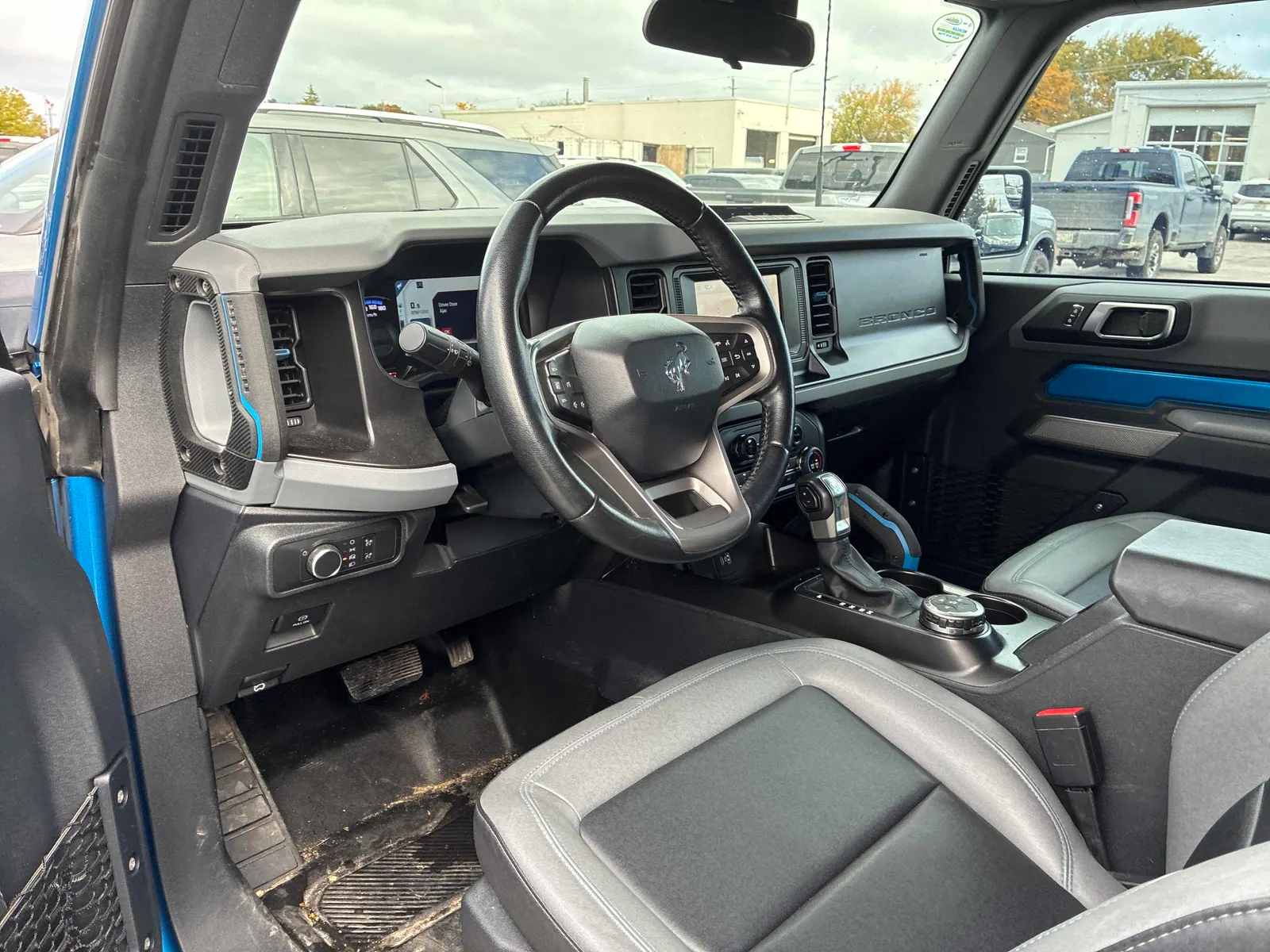 Interior driver side