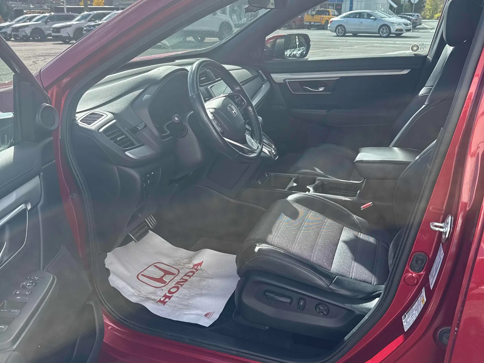 Interior driver side