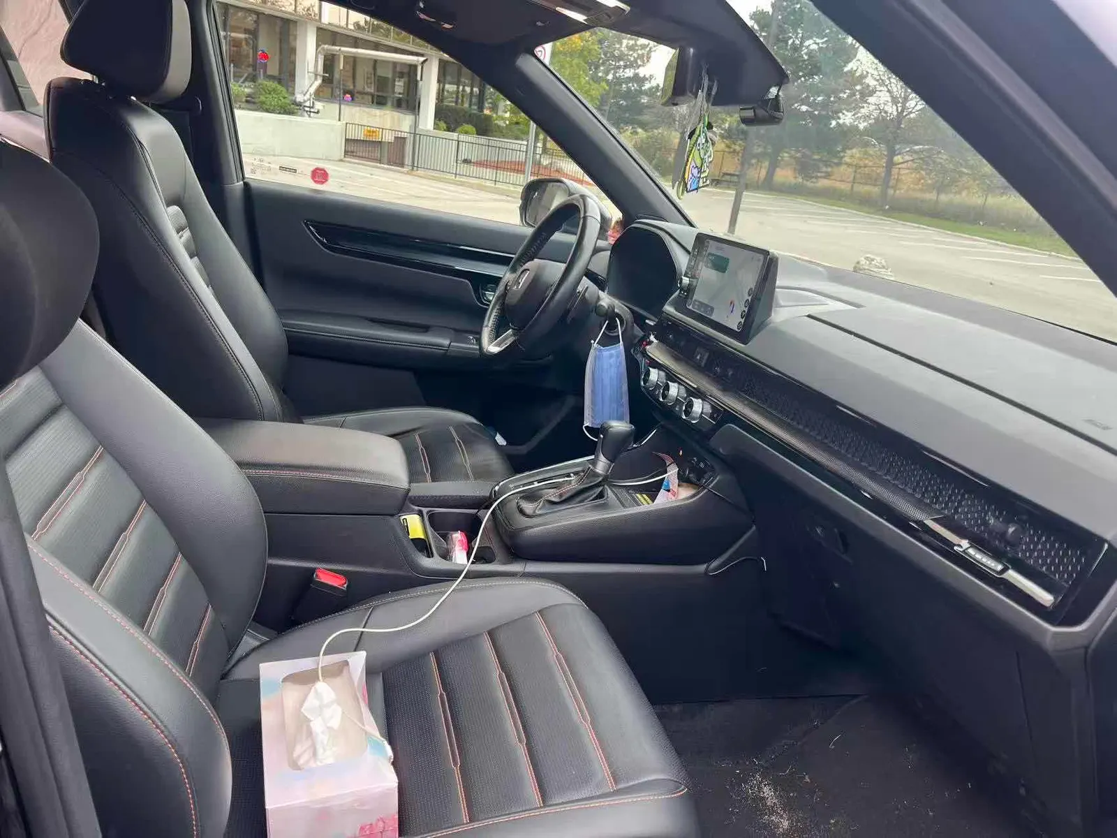 Interior driver side
