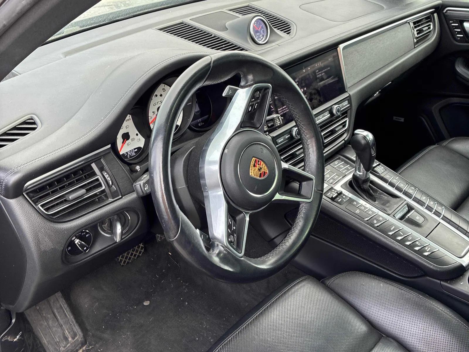 Interior driver side