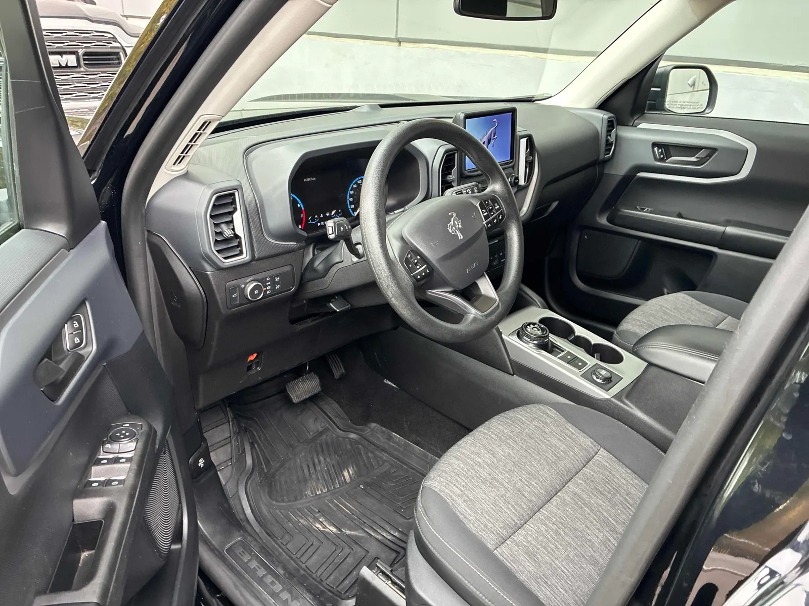 Interior driver side