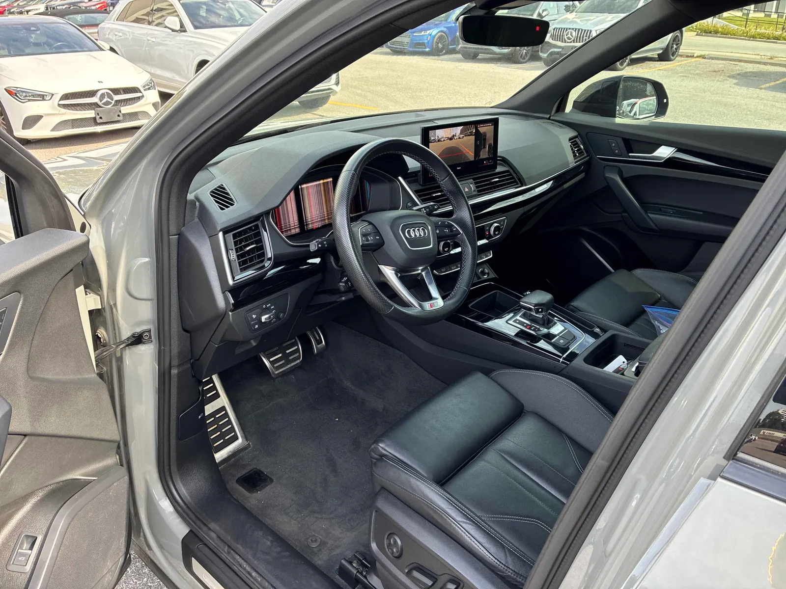 Interior driver side