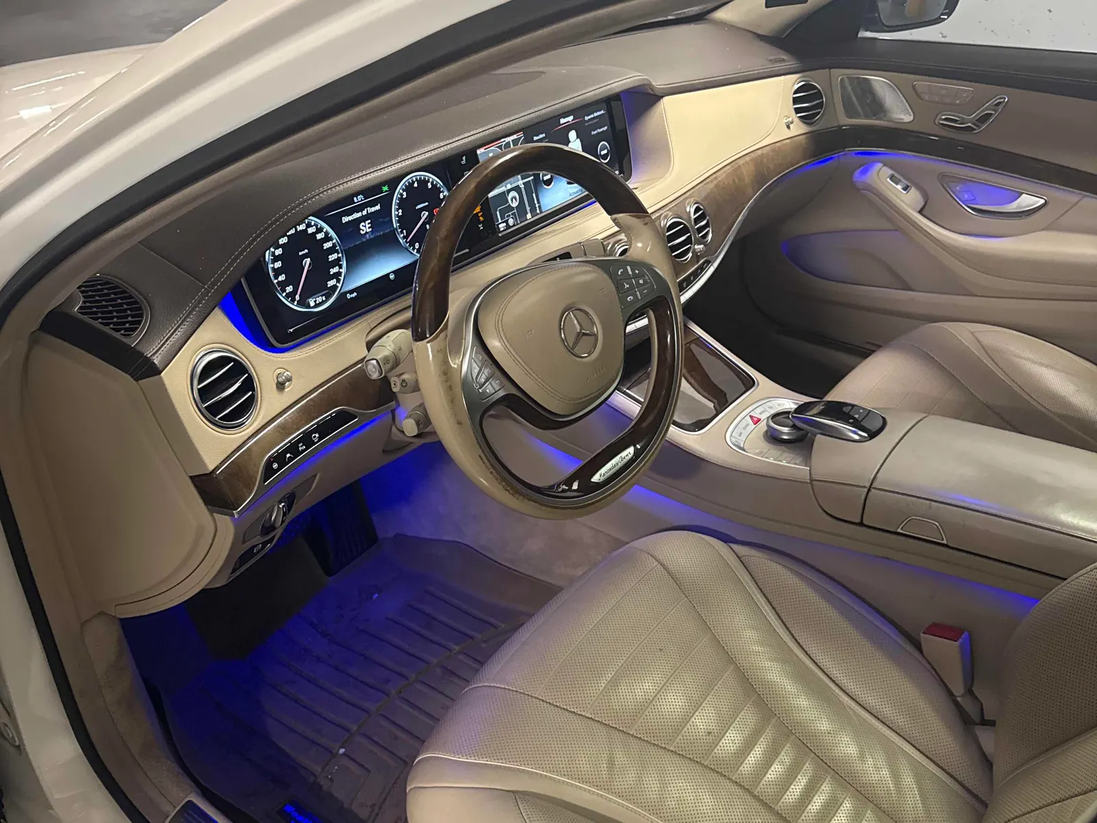 Interior driver side