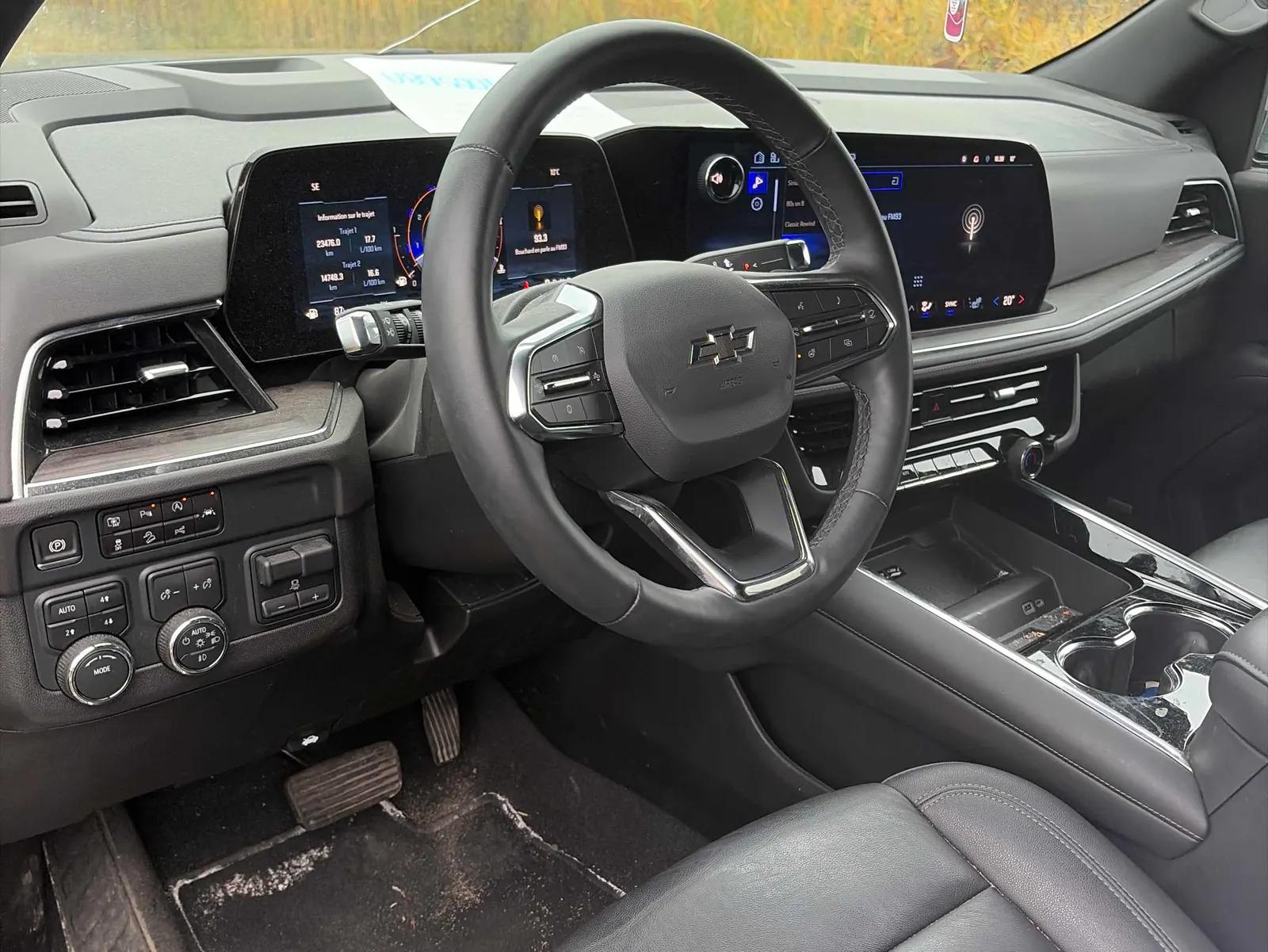 Interior driver side