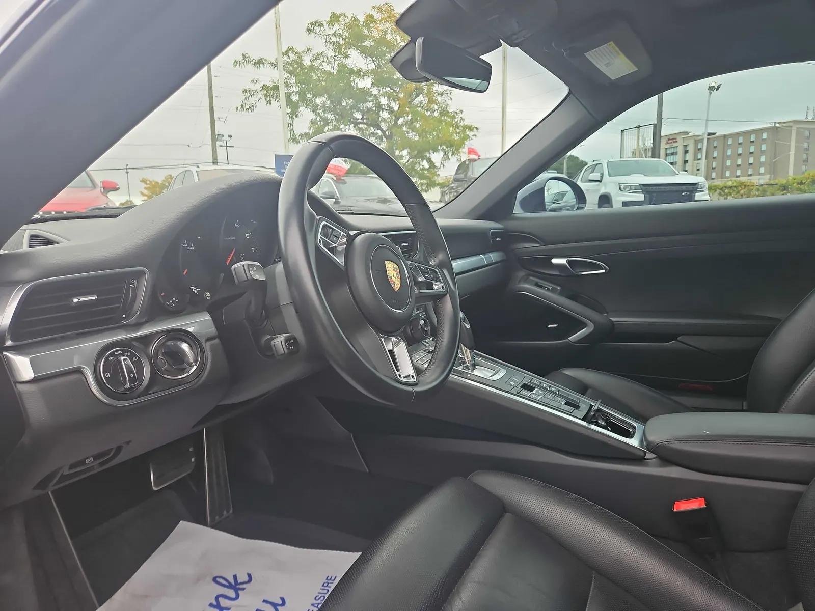 Interior driver side
