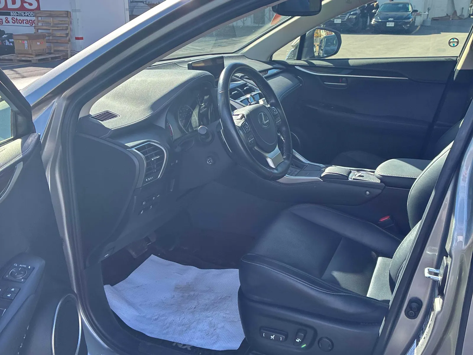 Interior driver side