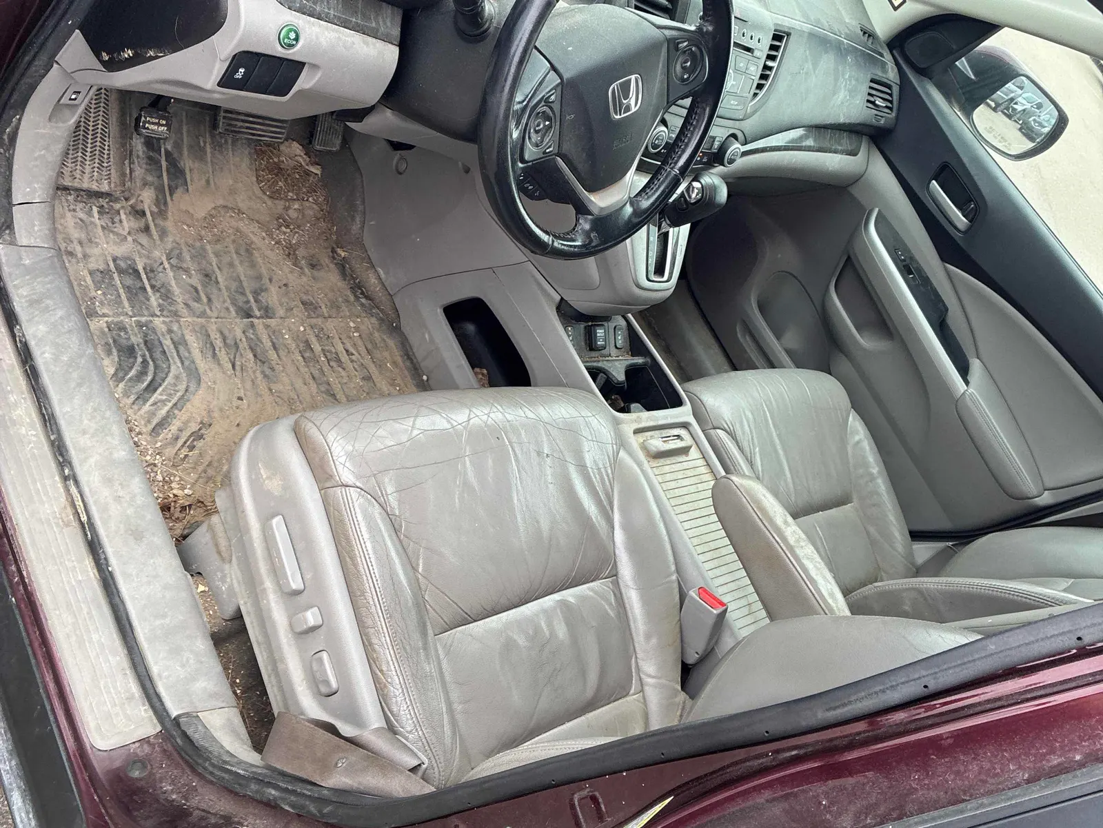 Interior driver side