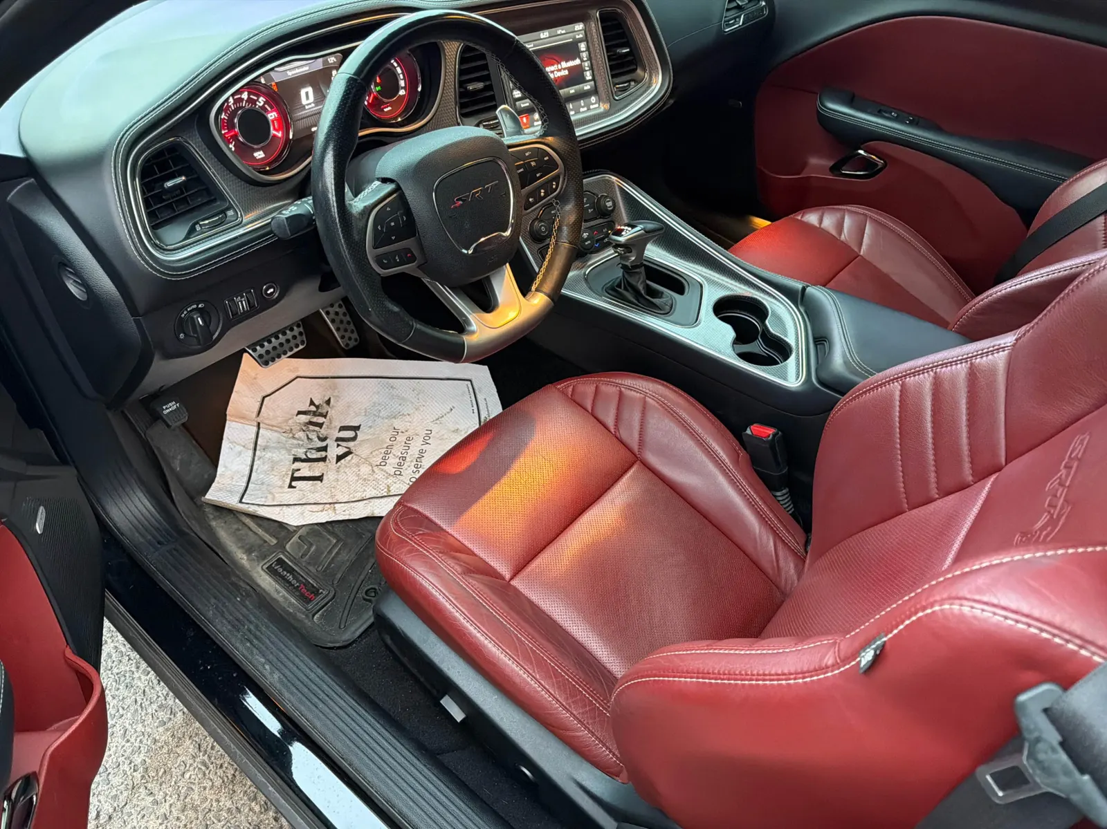 Interior driver side