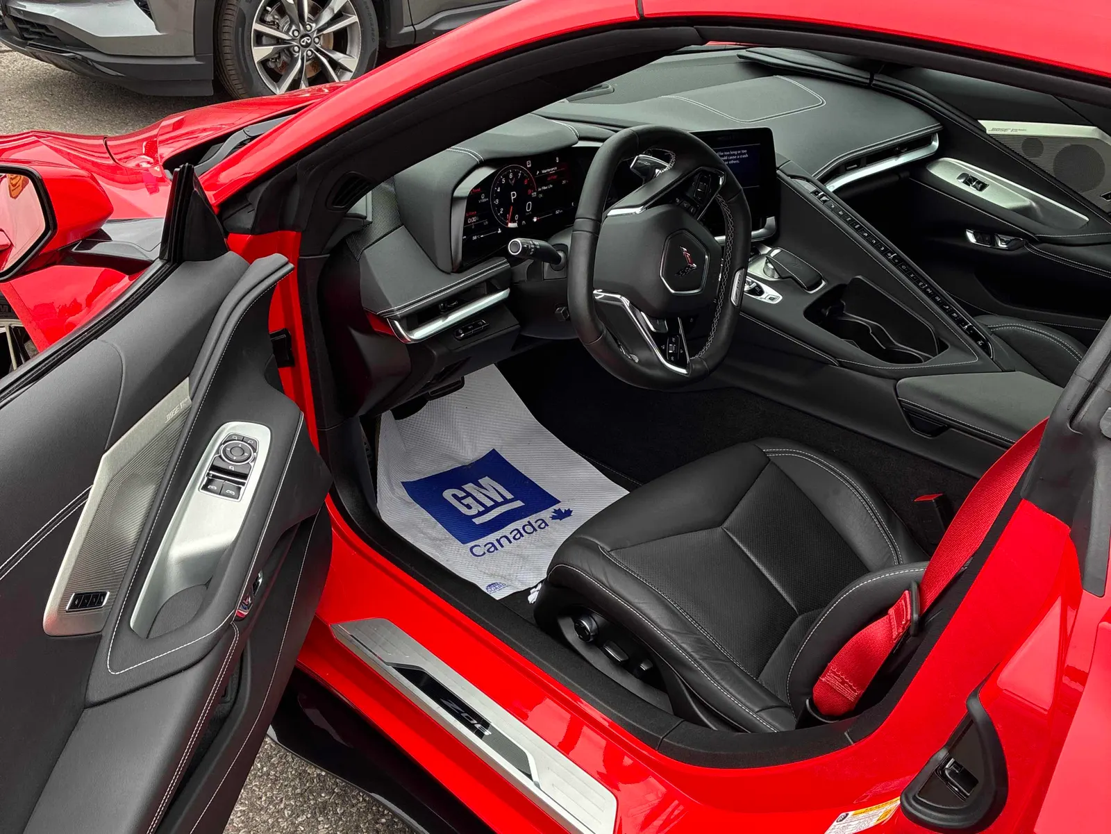 Interior driver side