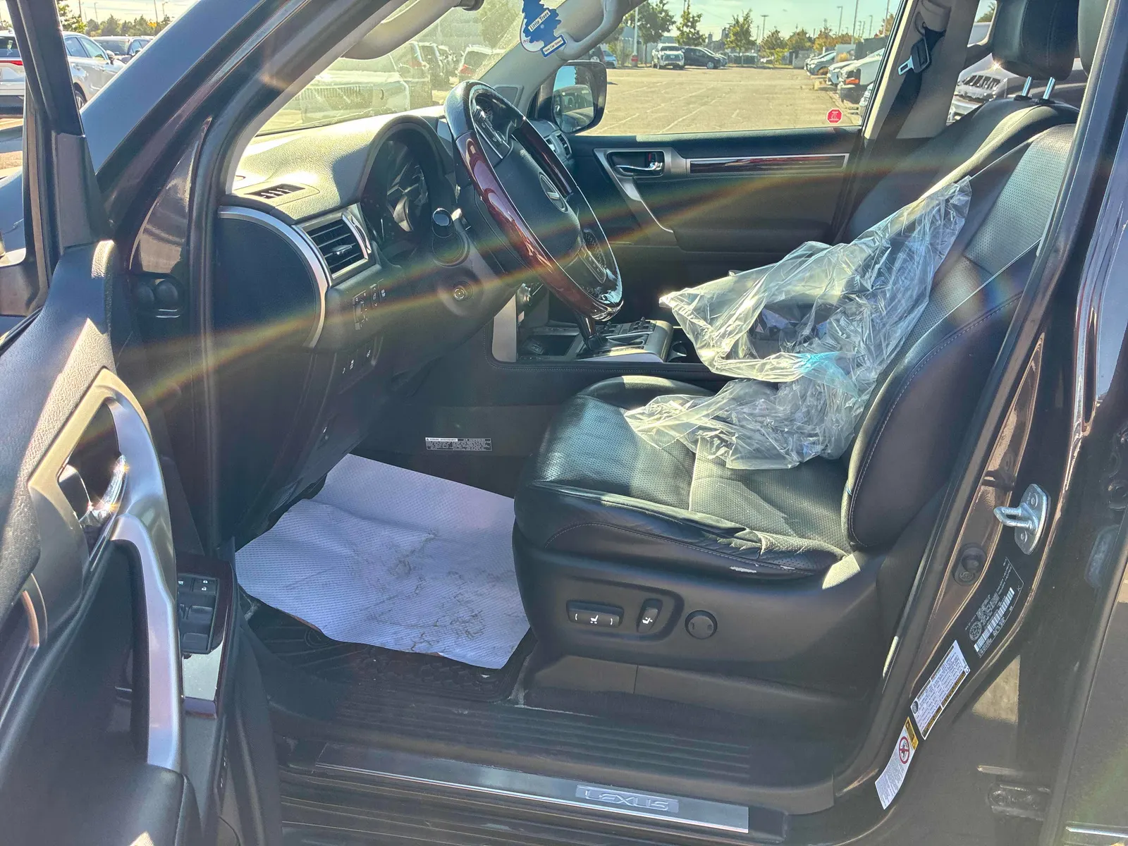 Interior driver side