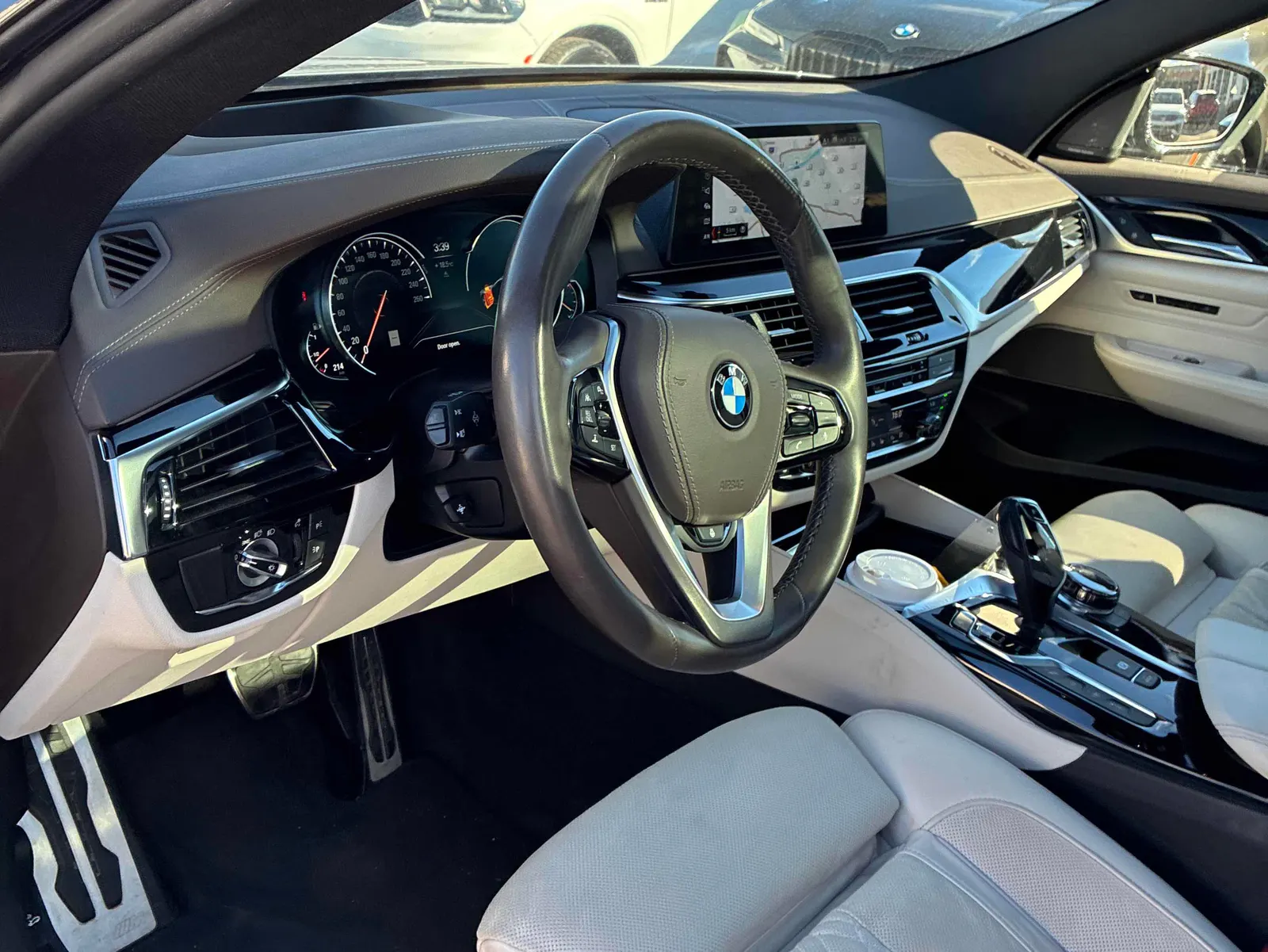 Interior driver side