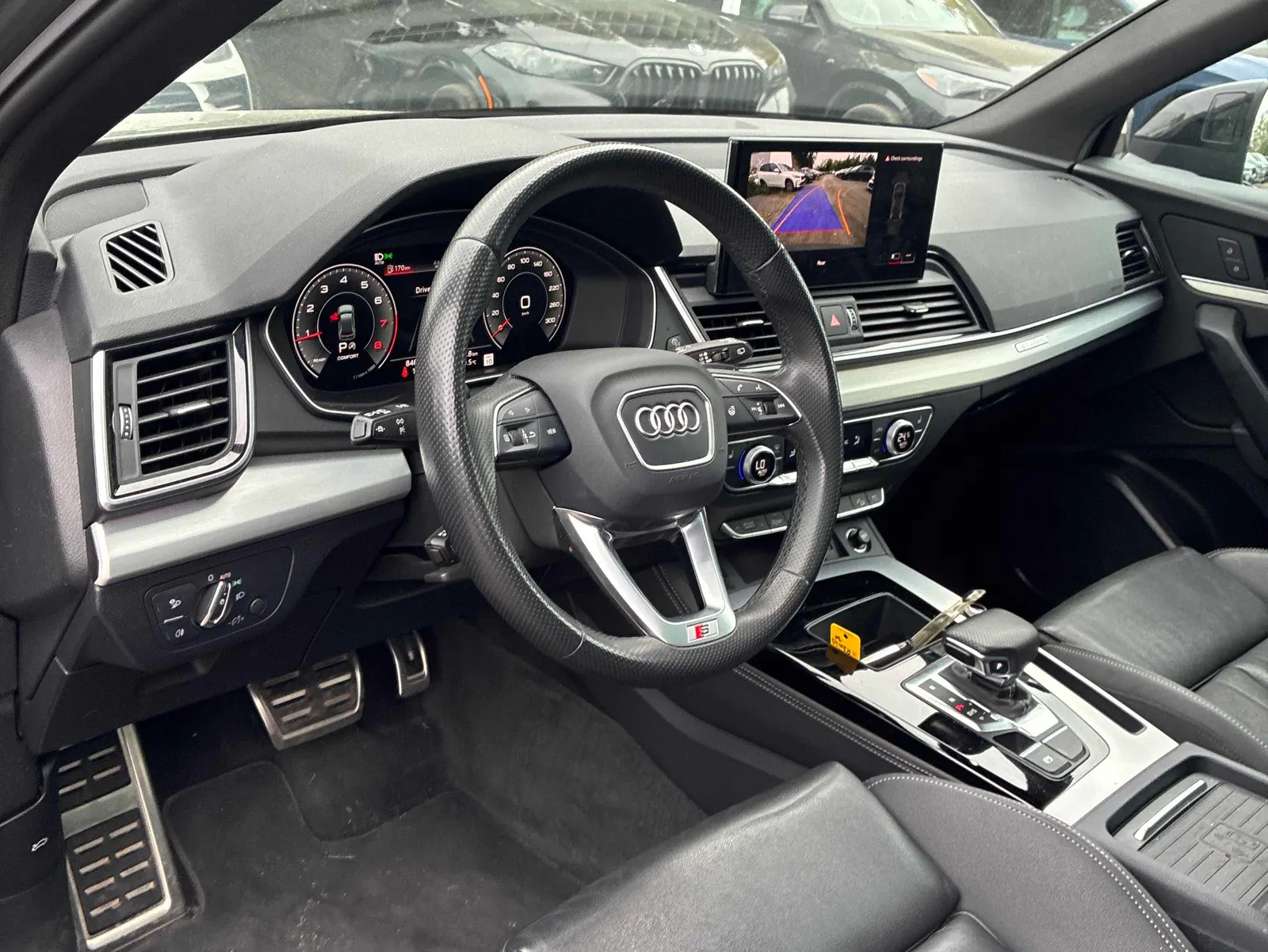 Interior driver side