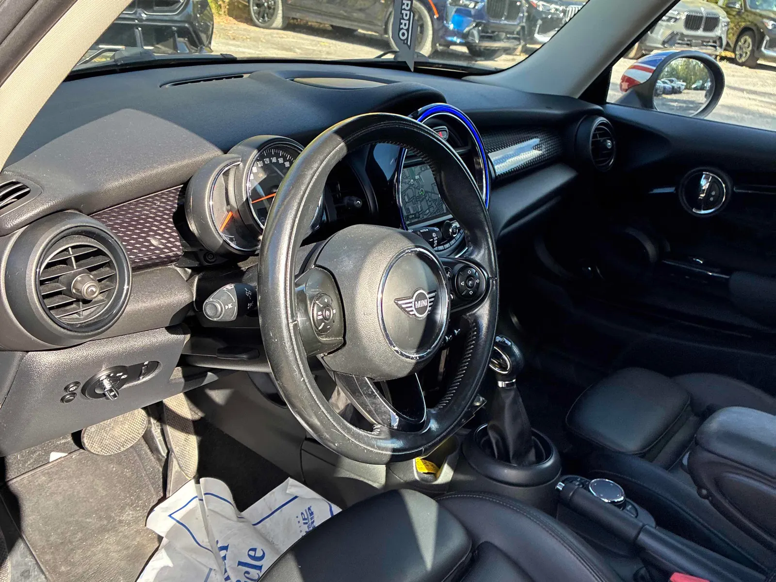 Interior driver side