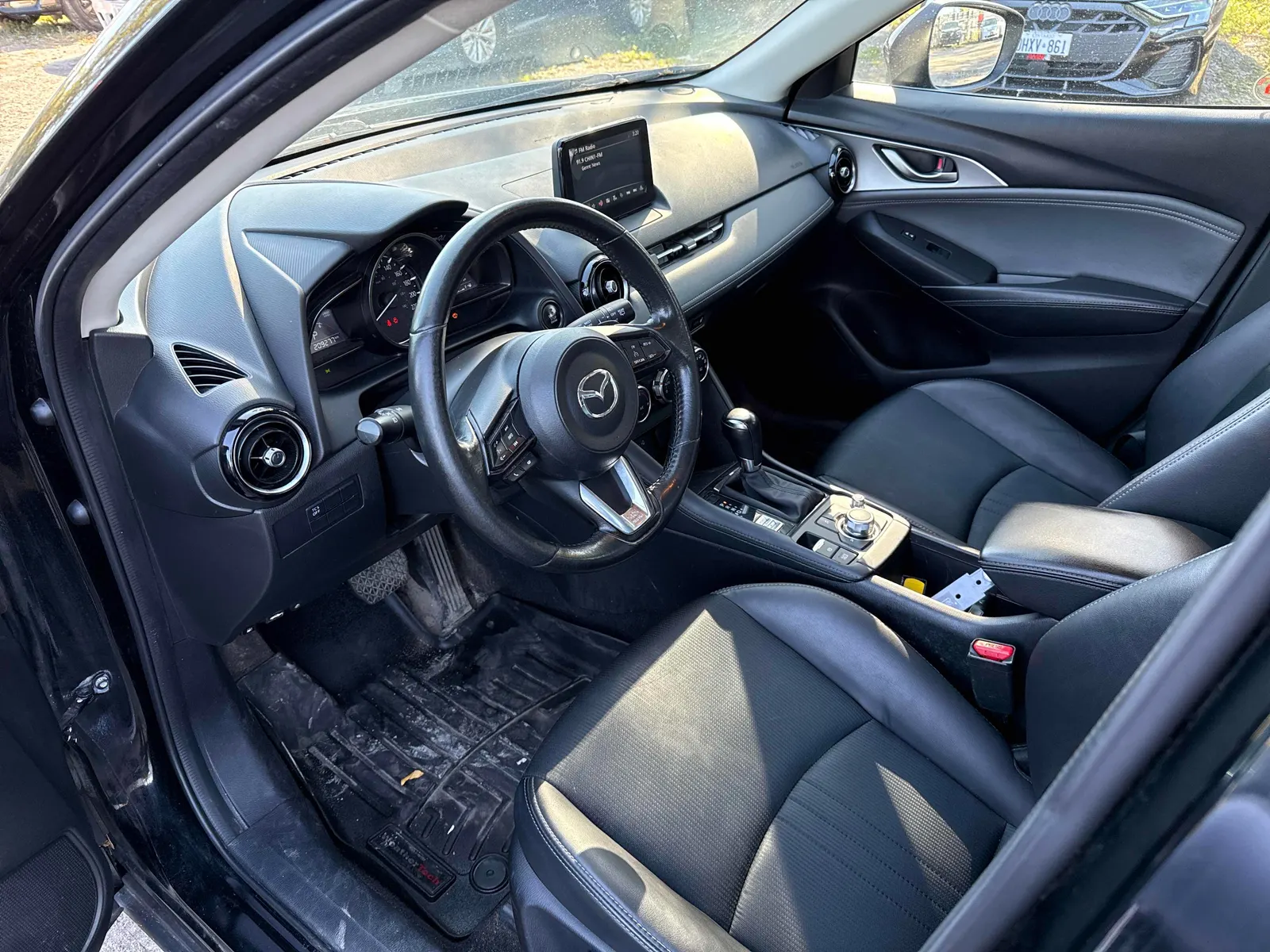 Interior driver side