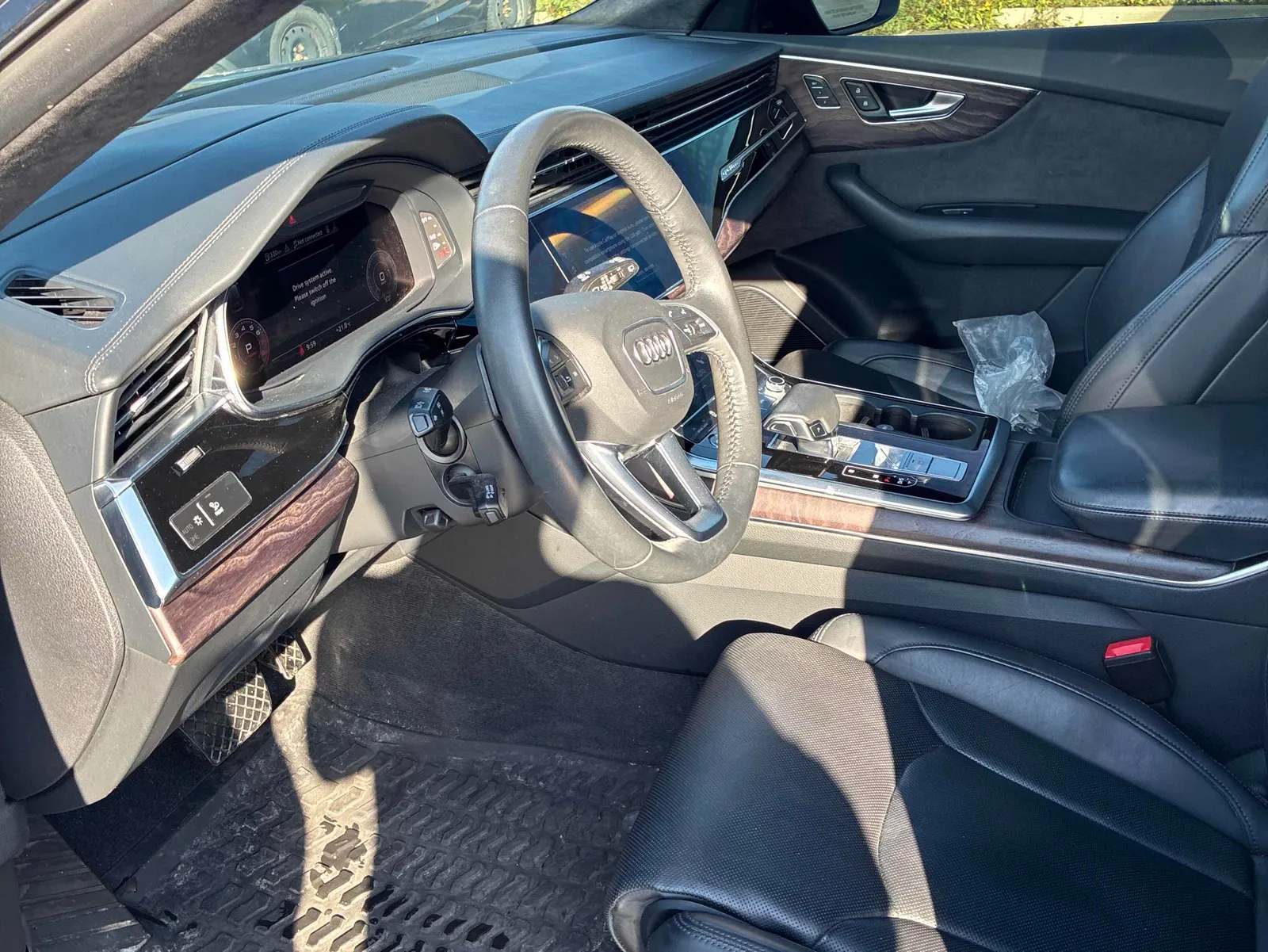 Interior driver side