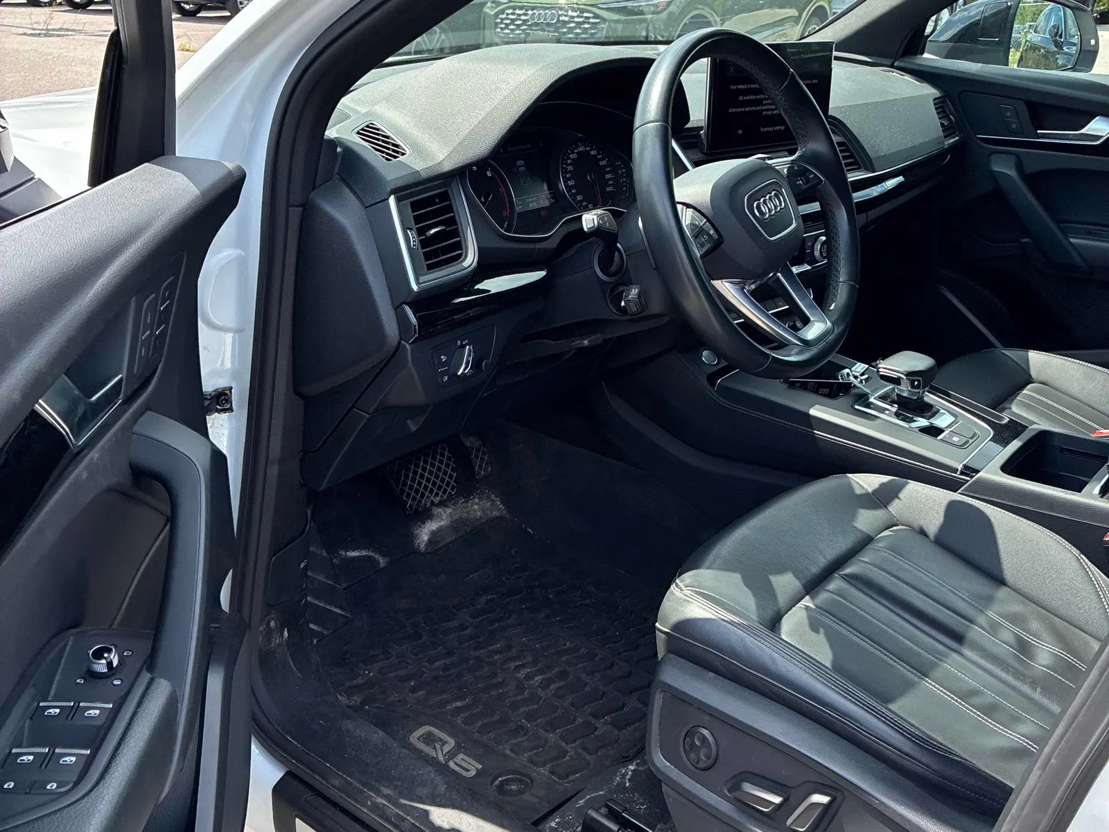 Interior driver side