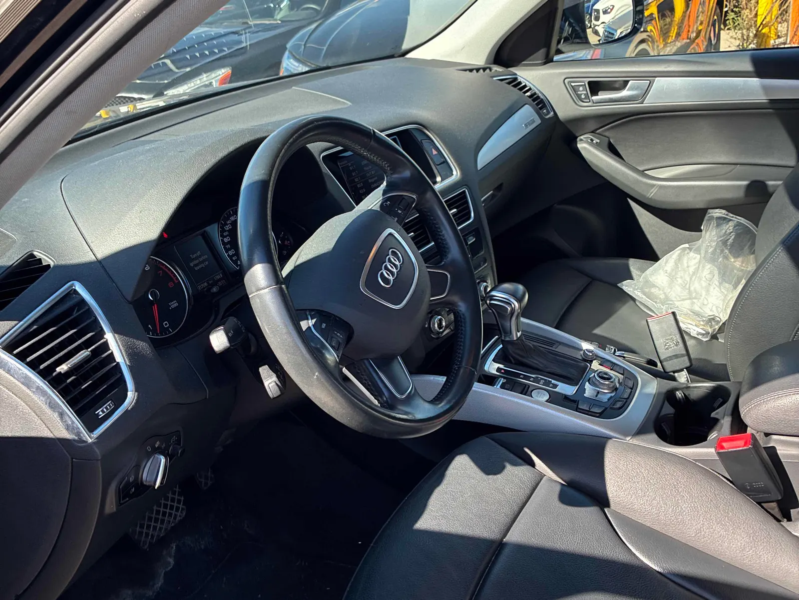 Interior driver side