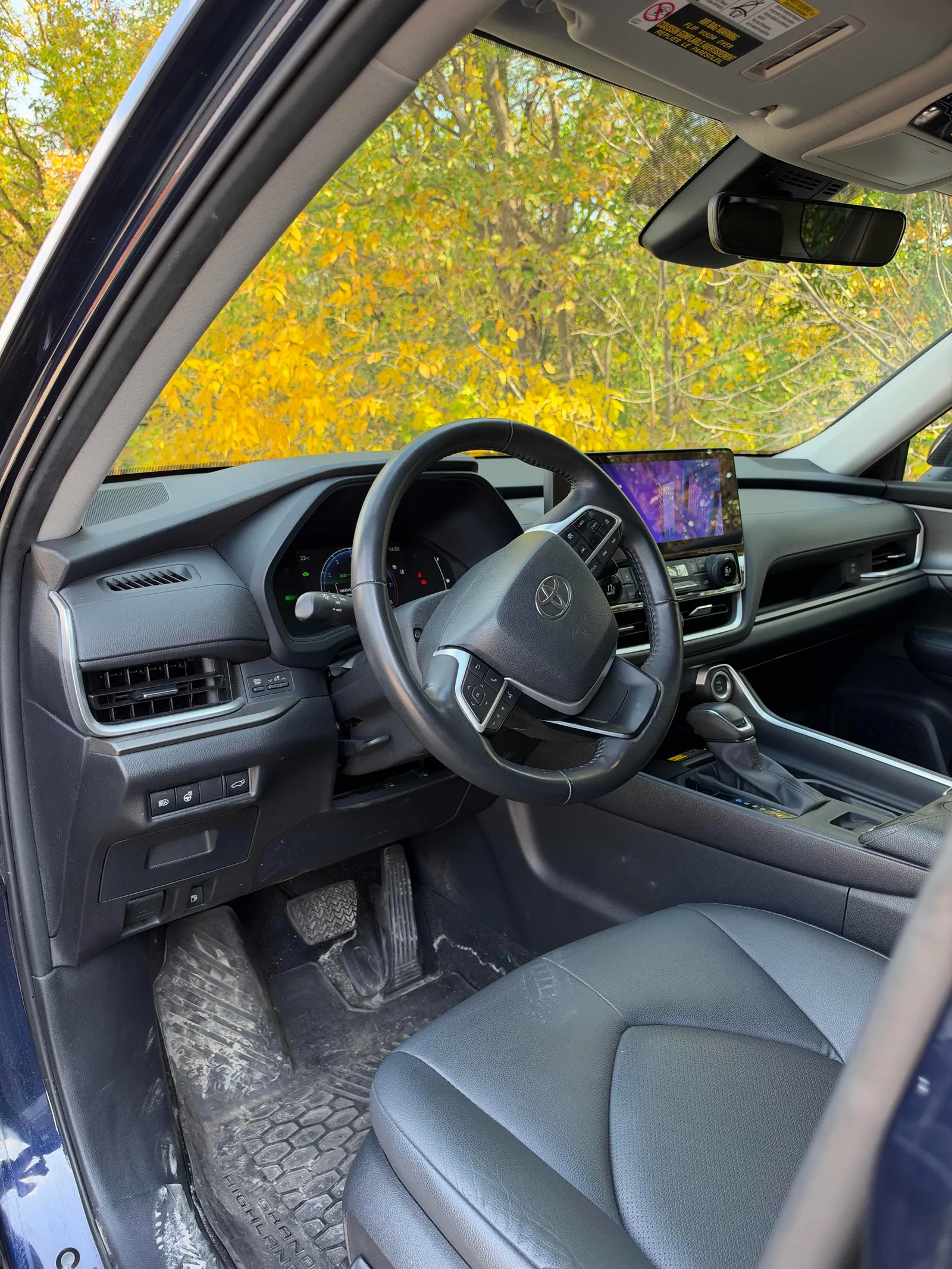 Interior driver side