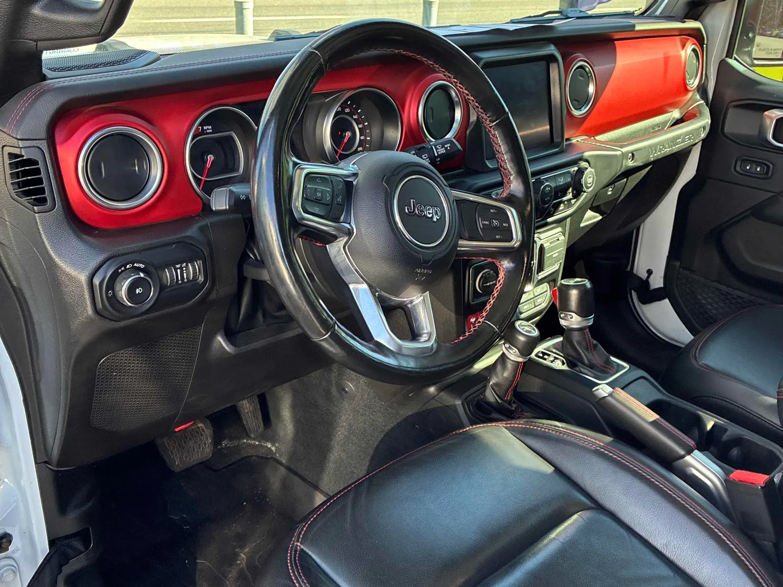 Interior driver side