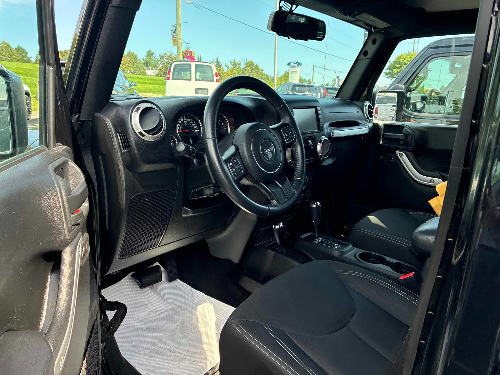 Interior driver side