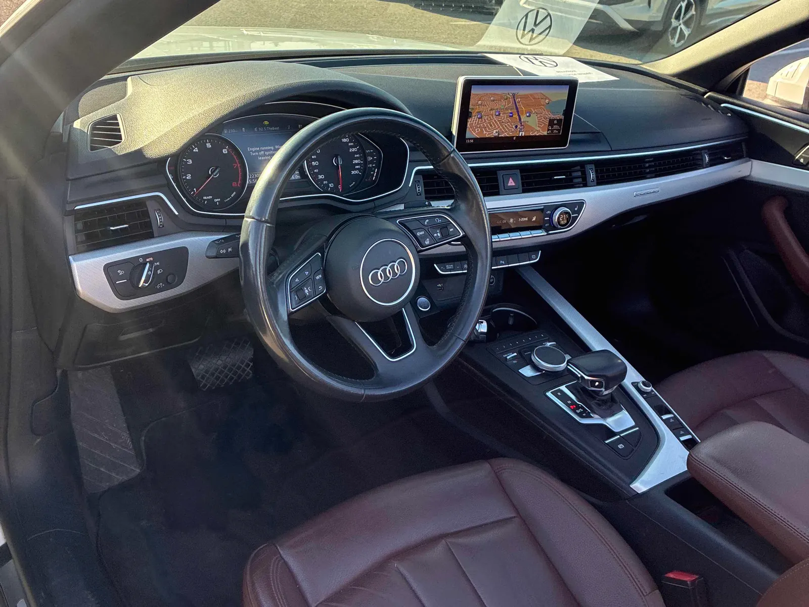 Interior driver side