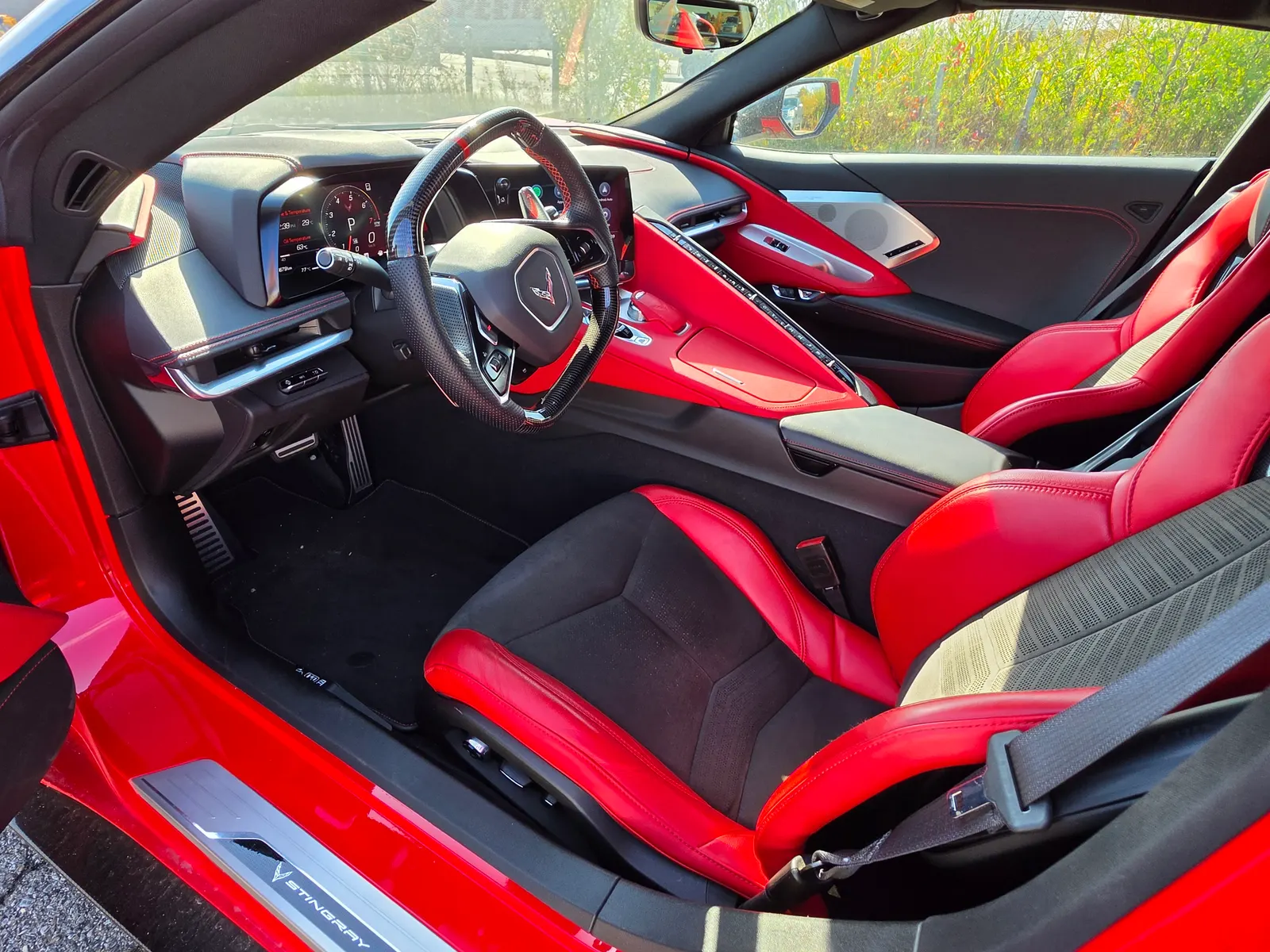 Interior driver side