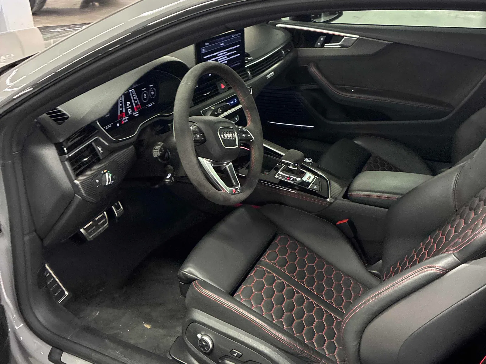 Interior driver side