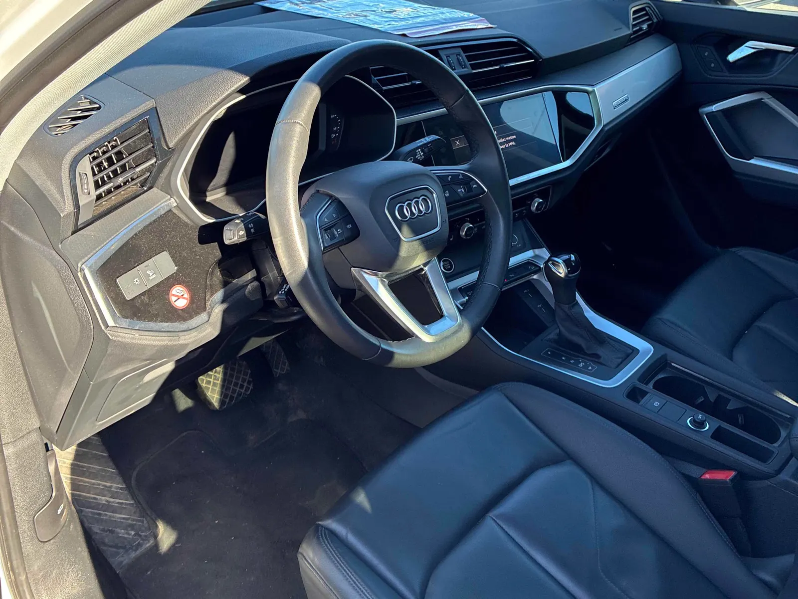 Interior driver side