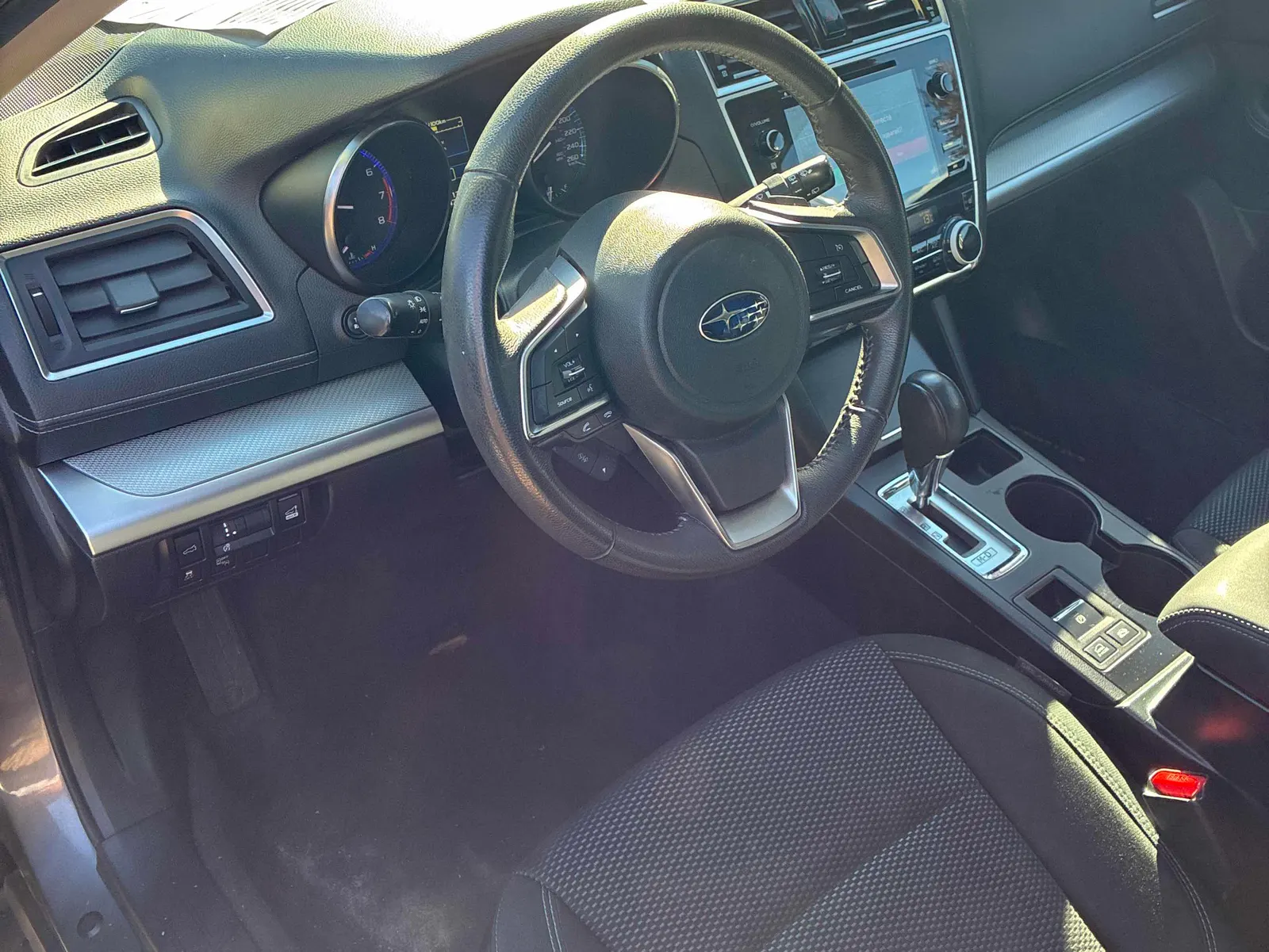 Interior driver side