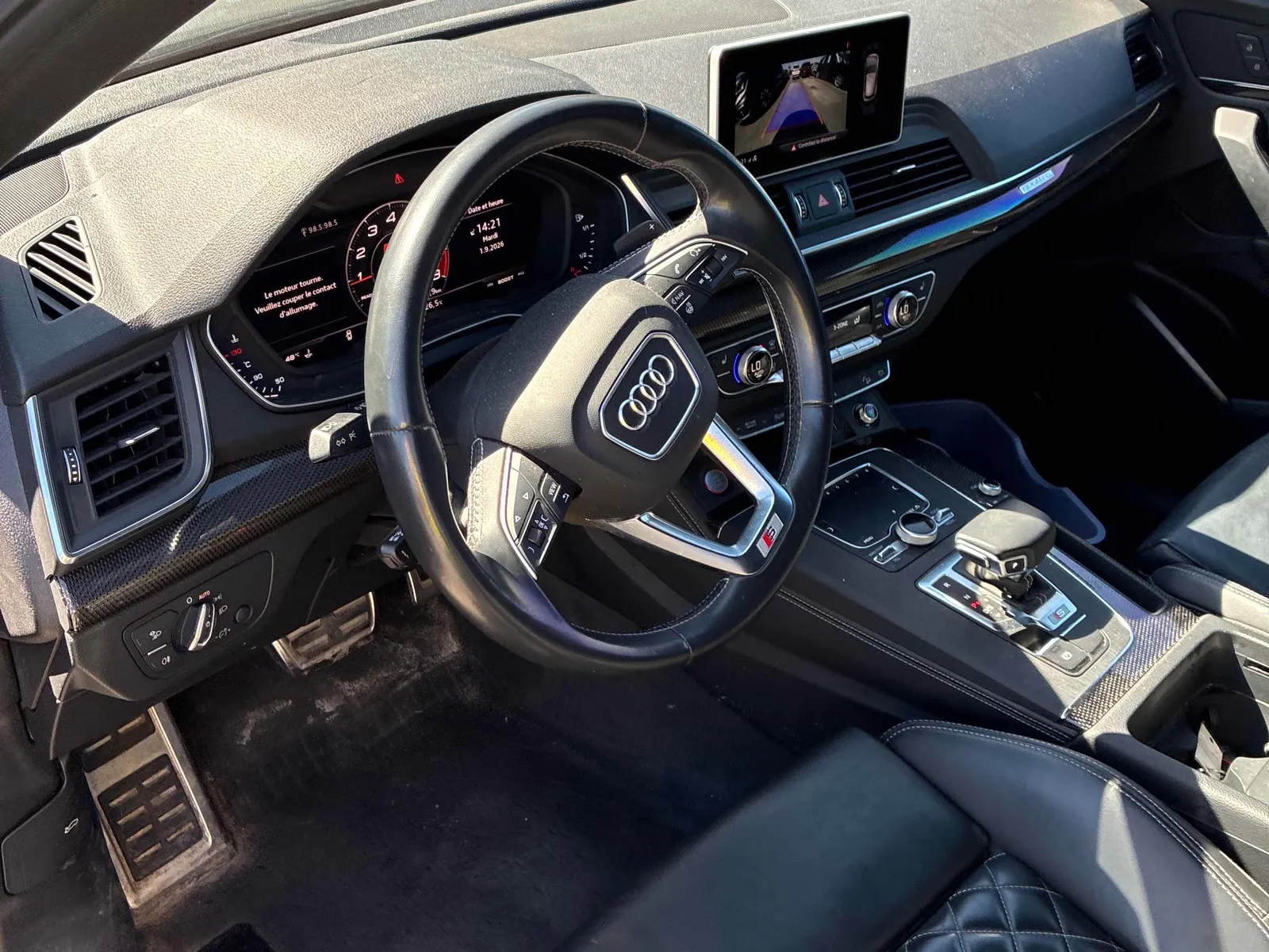 Interior driver side