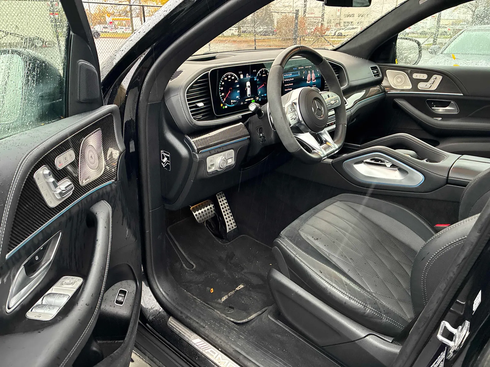 Interior driver side