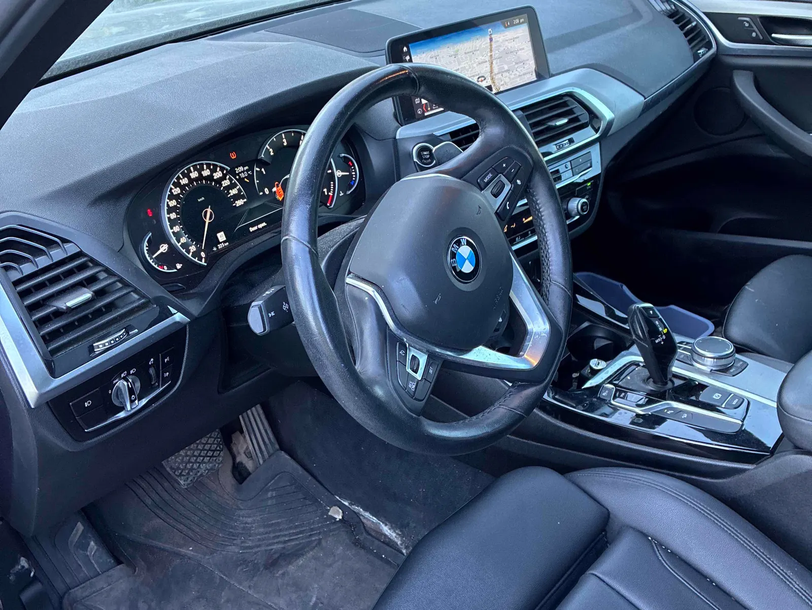 Interior driver side